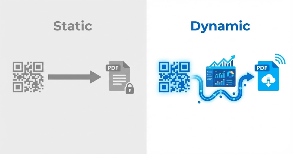 PDF'ler İçin Statik ve Dinamik QR Kodlar: Hangisini Tercih Etmelisiniz?
