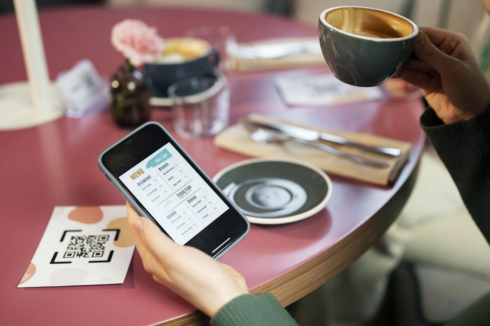 Créez une expérience sans contact pour chaque client grâce aux codes QR